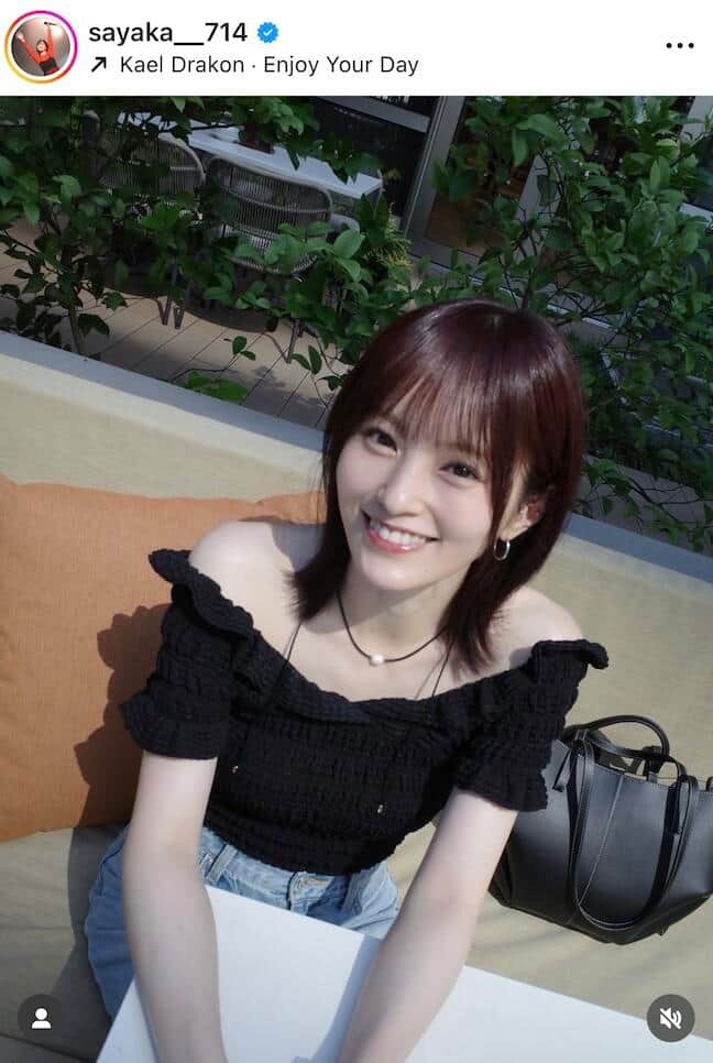 山本彩さんのインスタグラム（＠sayaka__714）より