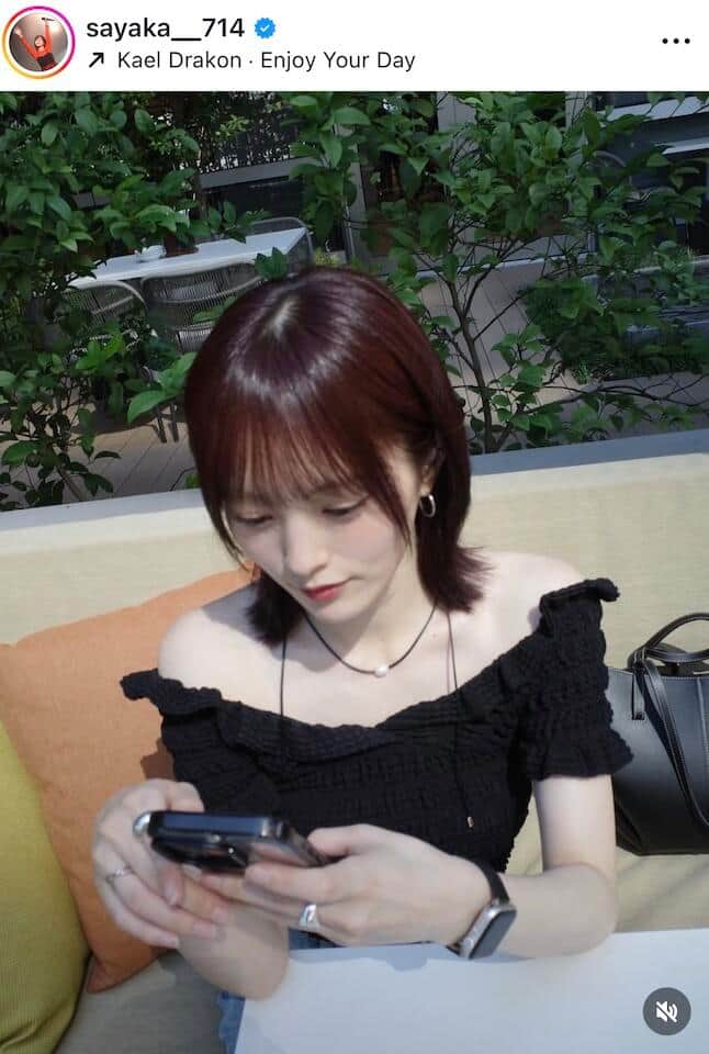 山本彩さんのインスタグラム（＠sayaka__714）より