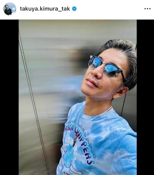 木村拓哉さんのインスタグラム（＠takuya.kimura_tak）より