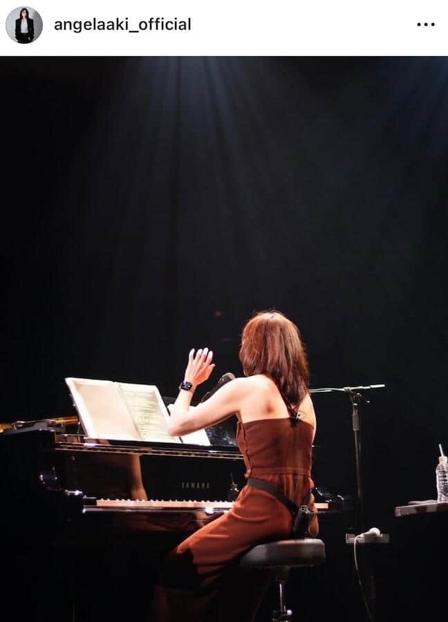 アンジェラ・アキさんのインスタグラム（＠angelaaki_official）より
