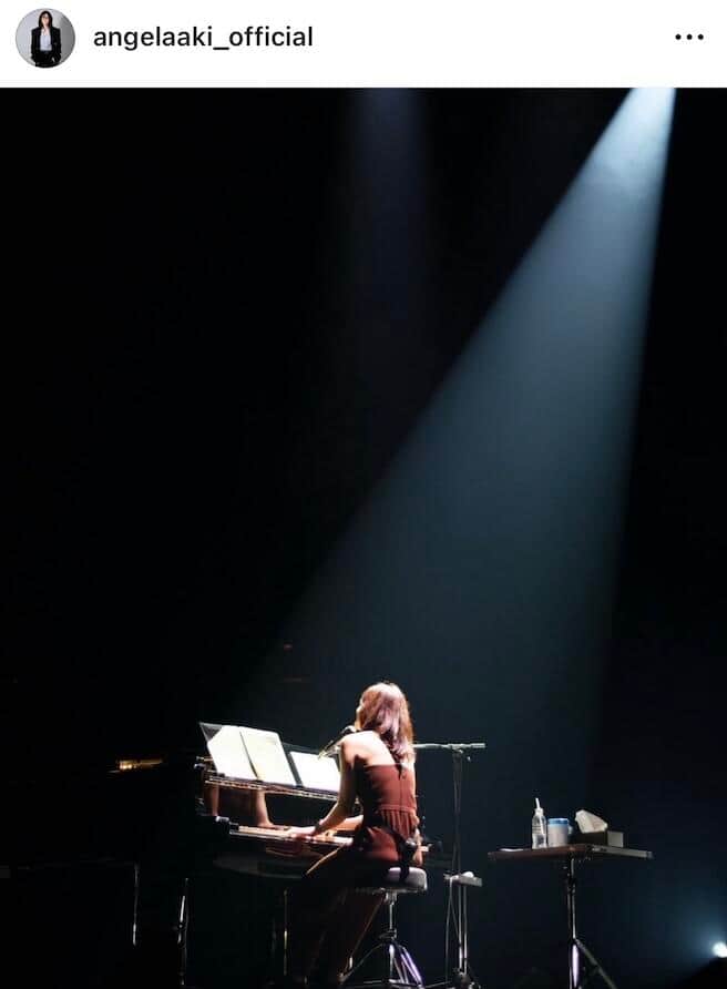 アンジェラ・アキさんのインスタグラム（＠angelaaki_official）より