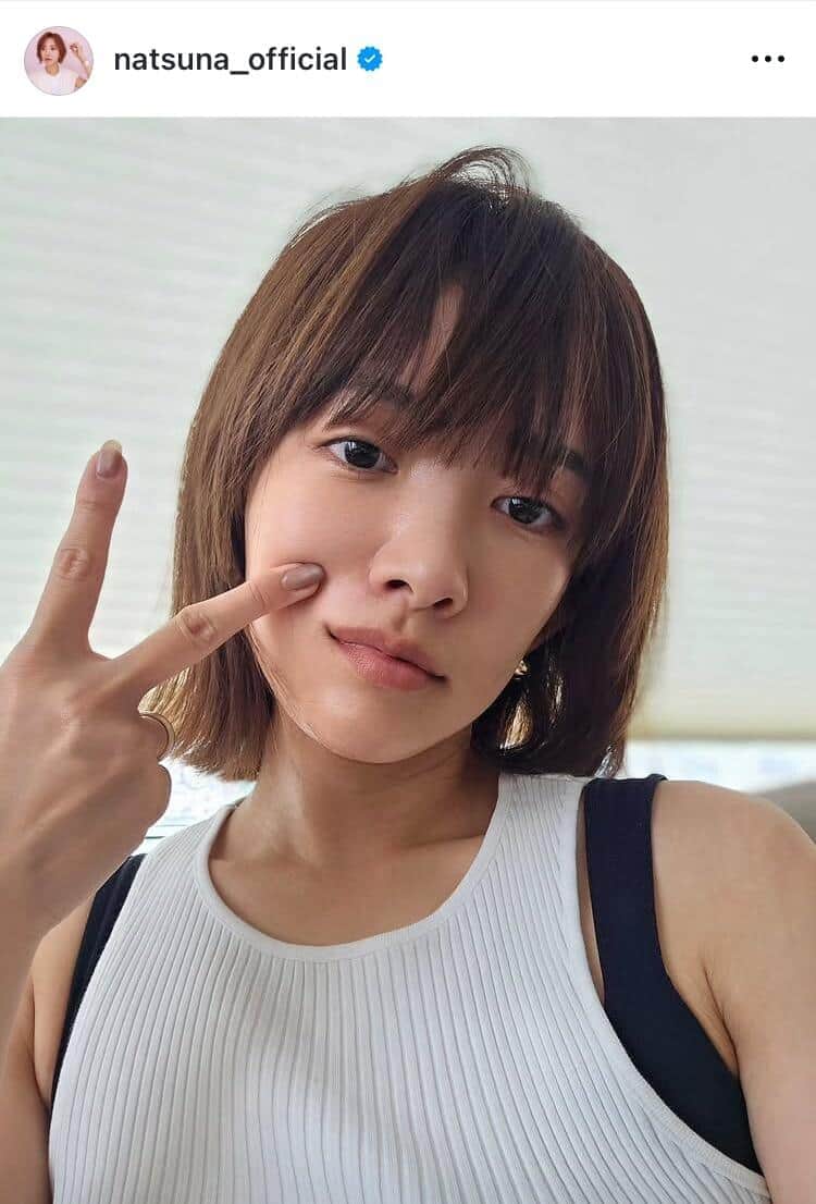 夏菜さんのインスタグラム（＠natsuna_official）より