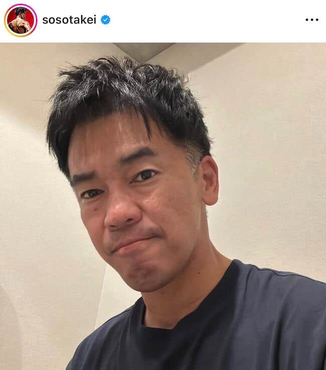 「エグいです」武井壮52歳、バキバキ腹筋の上半身に釘付け　「漫画みたい」「かっこいいです！」衝撃