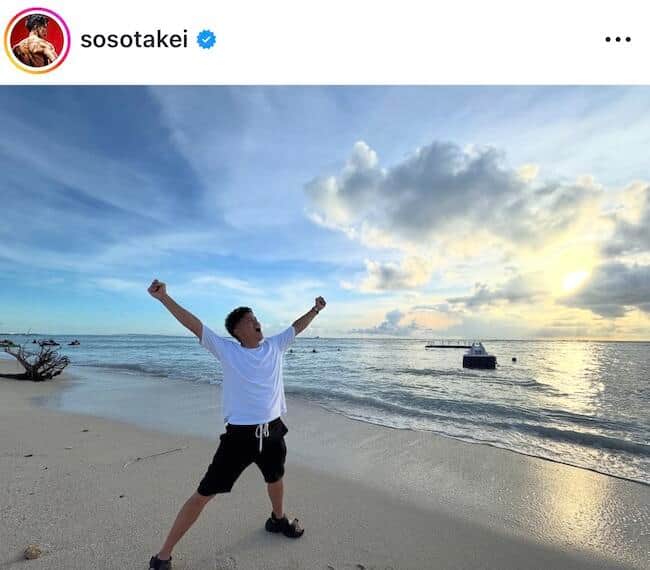 武井壮さんのインスタグラム（＠sosotakei）より