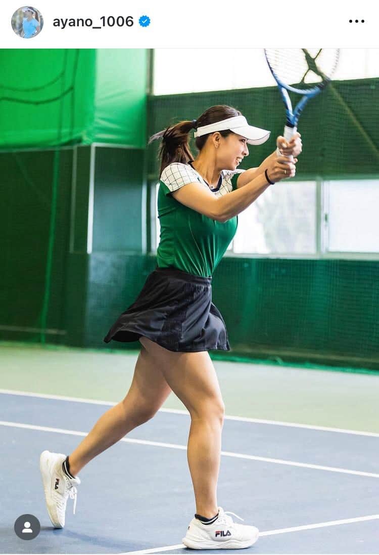 園田彩乃選手のインスタグラム（＠ayano_1006）より