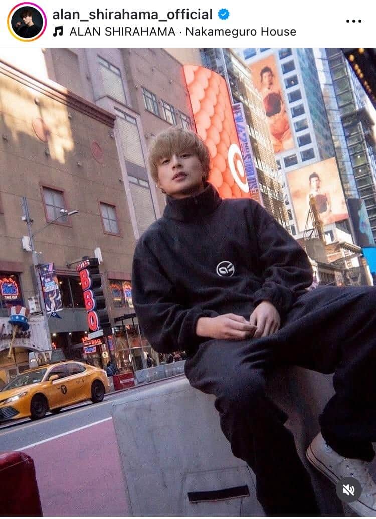 白濱亜嵐さんのインスタグラム（＠sayumimichishige0713）より