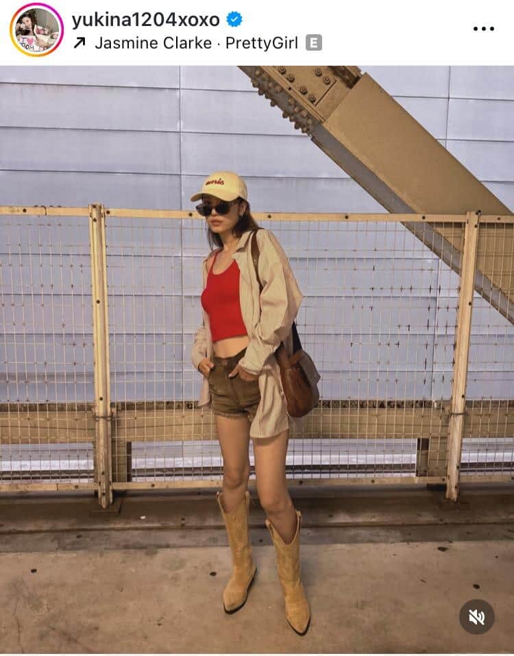 木下優樹菜さんのインスタグラム（＠yukina1204xoxo）より
