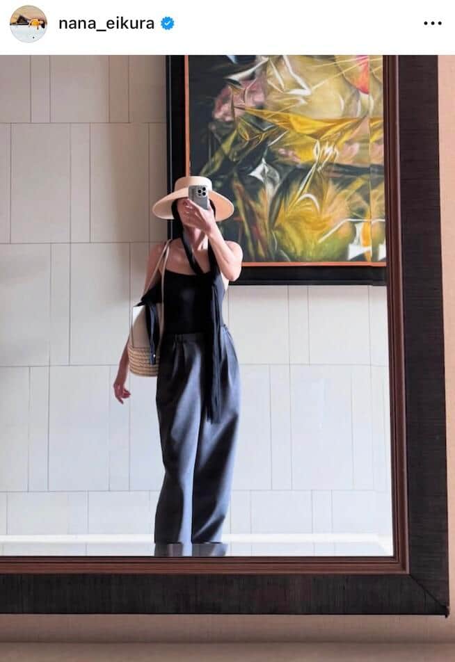榮倉奈々さんのインスタグラム（＠nana_eikura）より