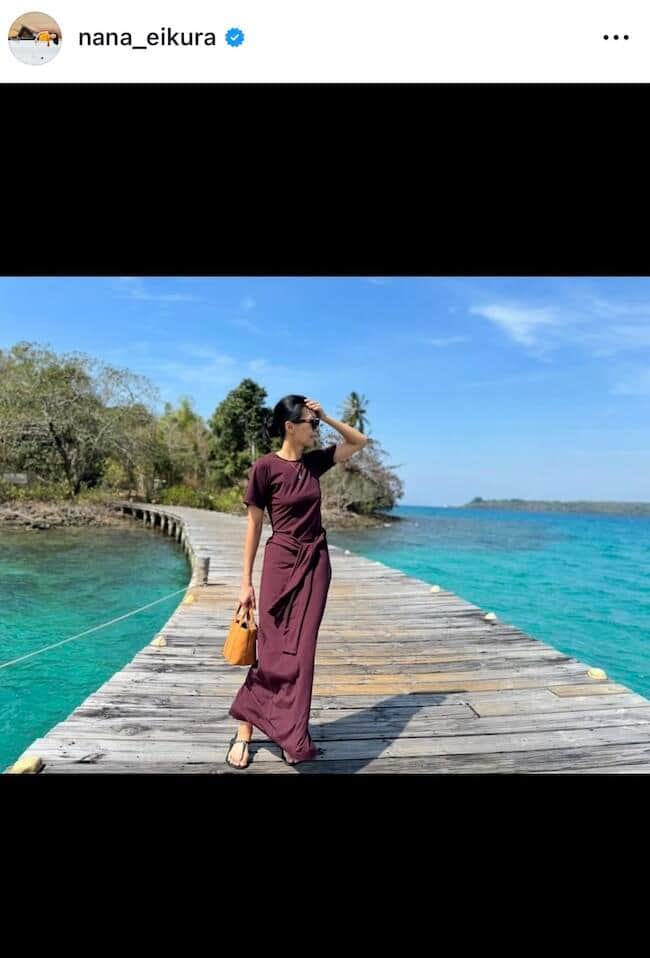 榮倉奈々さんのインスタグラム（＠nana_eikura）より