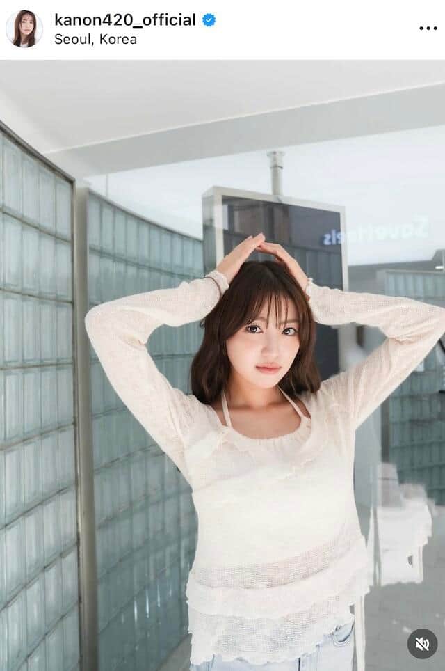 野々村真の長女・香音、肩出しチューブトップ姿で美しさ限界突破　「ビジュ天才」「可愛すぎて困惑」