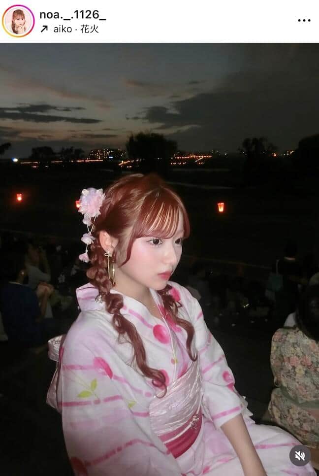 希空さんのインスタグラム（＠noa._.1126_）より