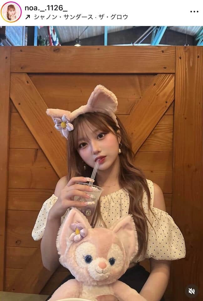 希空さんのインスタグラム（＠noa._.1126_）より