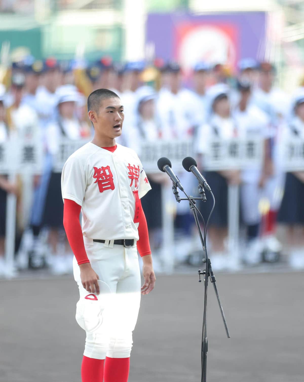 「自然環境や社会の状況が変わりゆく中、高校野球の在り方が問われています」智弁和歌山主将の宣誓に賞賛