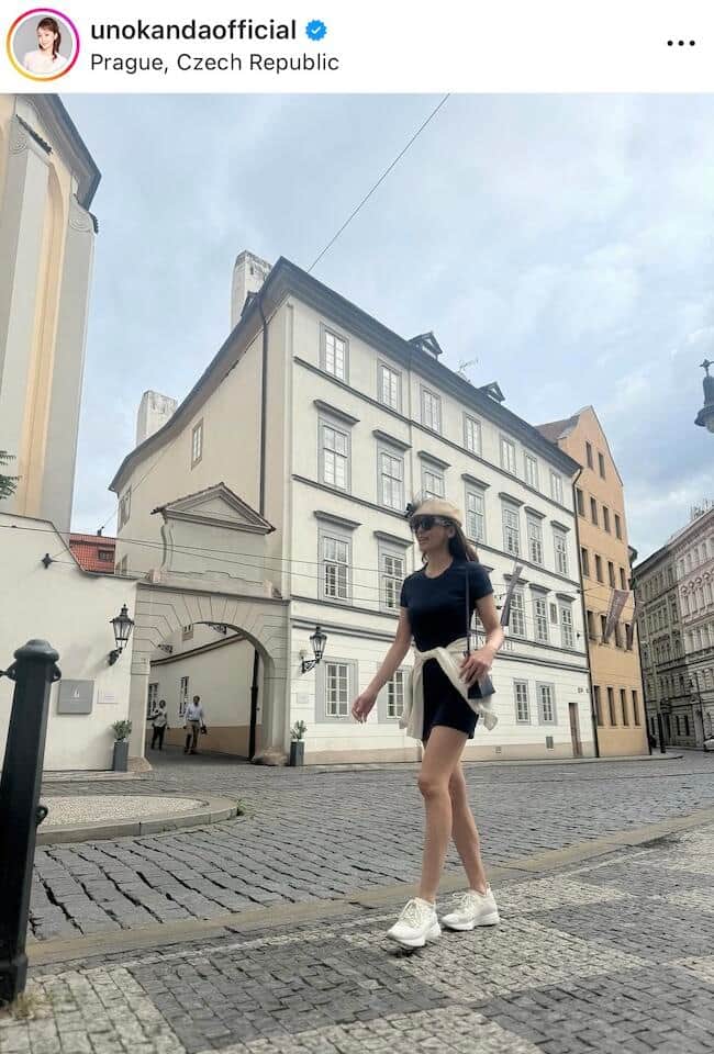 神田うのさんのインスタグラム（＠unokandaofficial）より