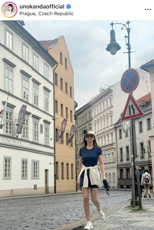 神田うのさんのインスタグラム（＠unokandaofficial）より