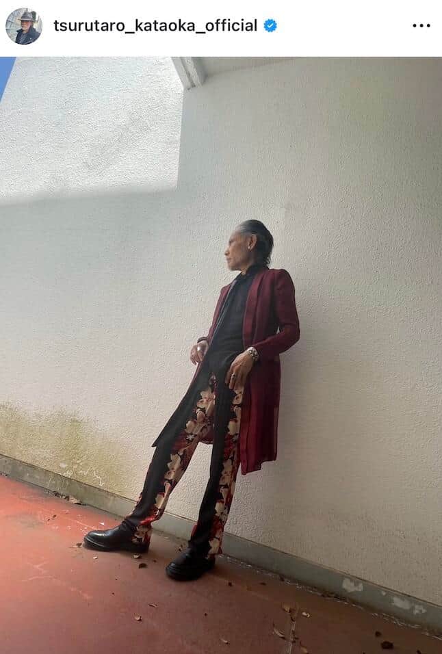 片岡鶴太郎さんのインスタグラム（＠tsurutaro_kataoka_official）より