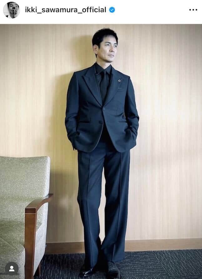 沢村一樹さんのインスタグラム（＠ikki_sawamura_official）より