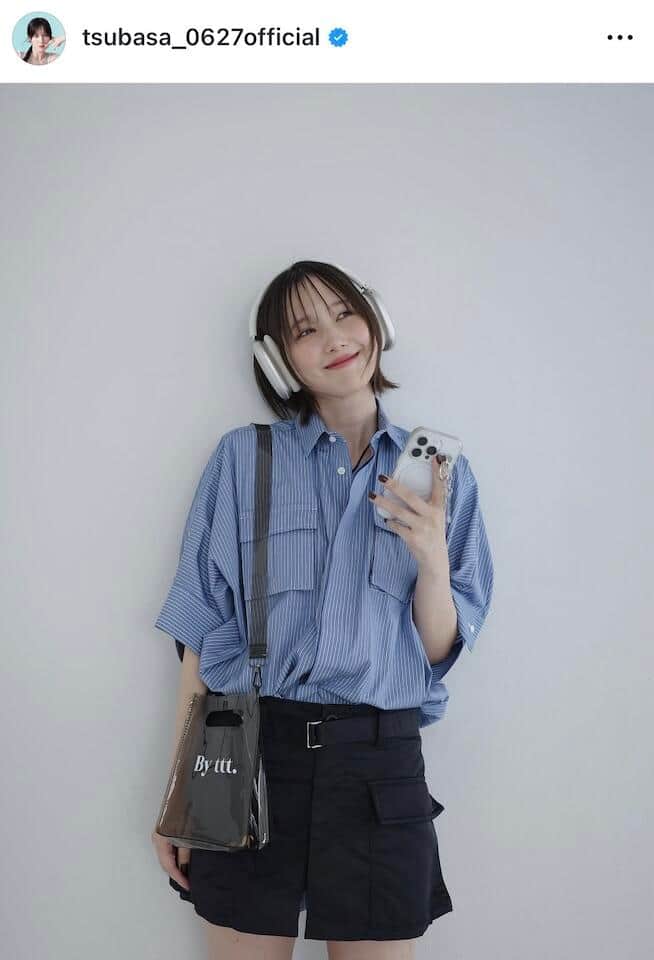 本田翼さんのインスタグラム（＠tsubasa_0627official）より