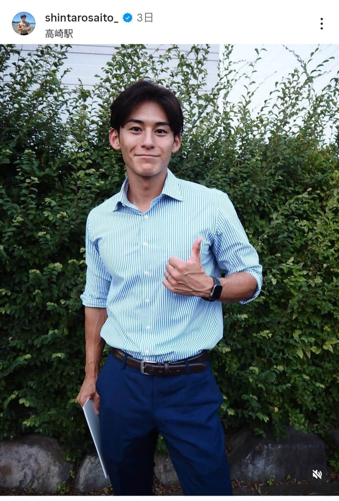 TBSのイケメンアナ、浴衣の袖をたくし上げると...ムキムキ二の腕が　「かわいい顔とのギャップやばい」