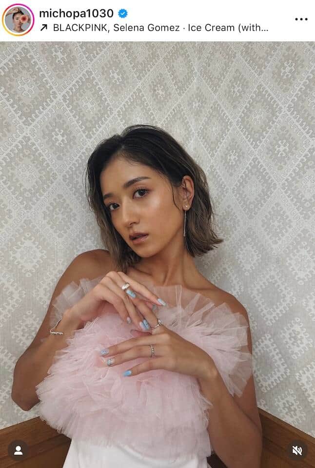 みちょぱさんのインスタグラム（＠michopa1030）より