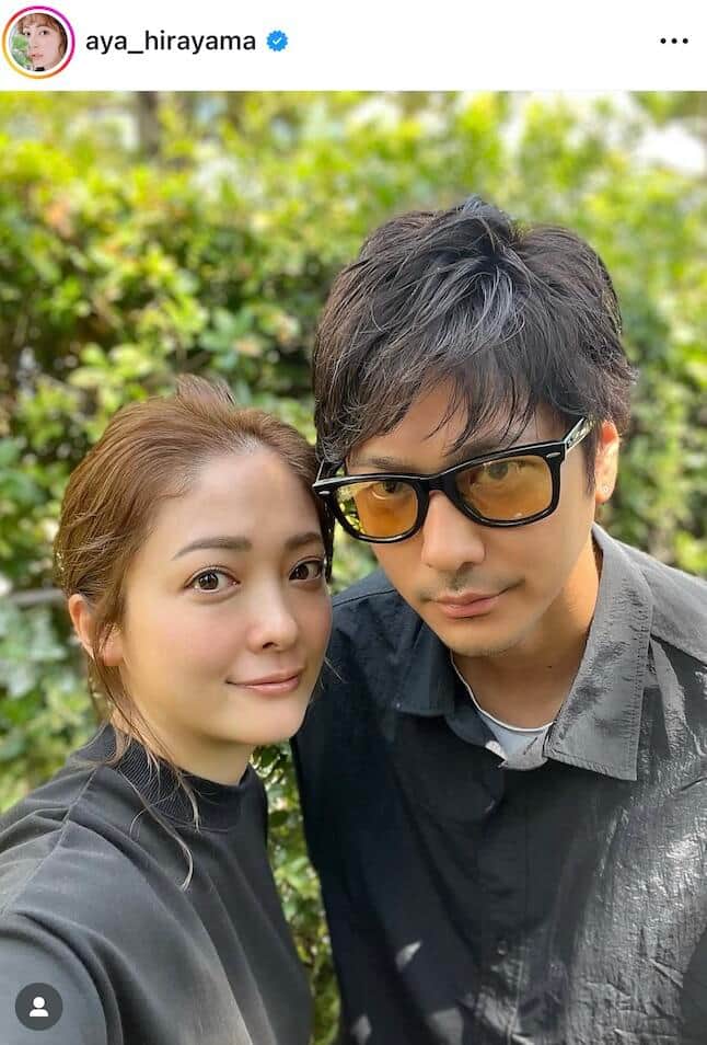 平山あやさんのインスタグラム（＠aya_hirayama）より
