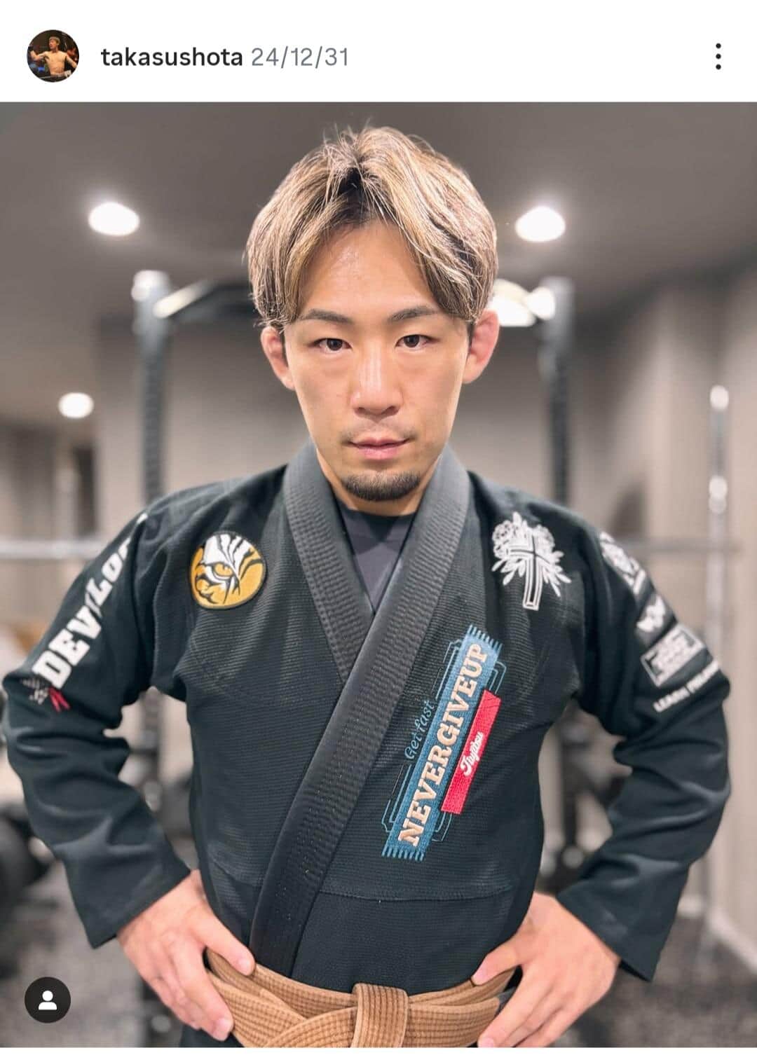 「余命3か月がん」から復活の格闘家・高須将大　バキバキ筋肉×手術痕の上半身あらわ「カッコ良すぎ」