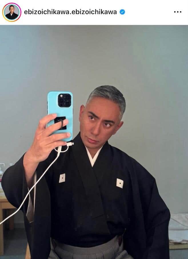 市川團十郎さんのインスタグラム（＠ebizoichikawa.ebizoichikawa）より