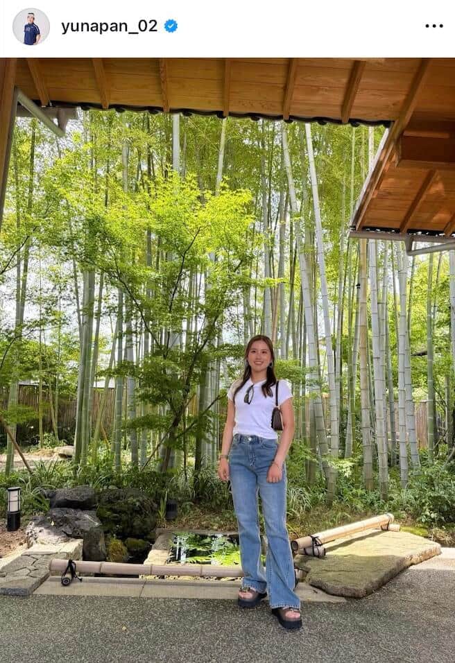 西村優菜選手のインスタグラム（＠yunapan_02）より