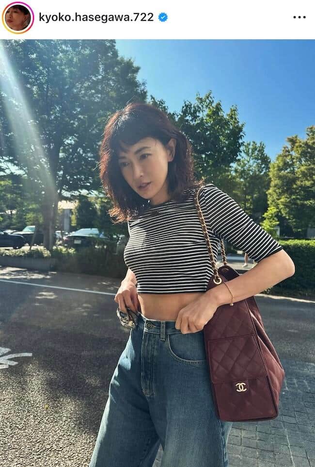 長谷川京子さんのインスタグラム（＠kyoko.hasegawa.722）より
