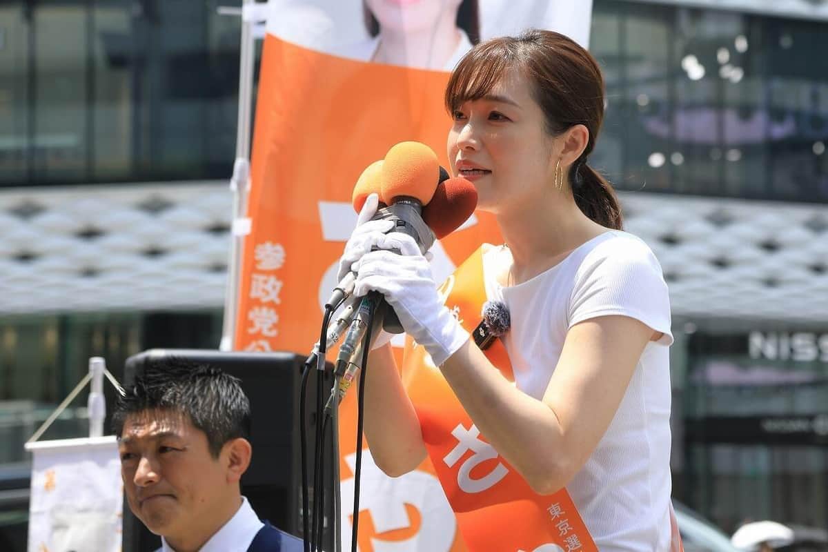 7月の参院選で当選した、参政党・さや（本名・塩入清香）氏