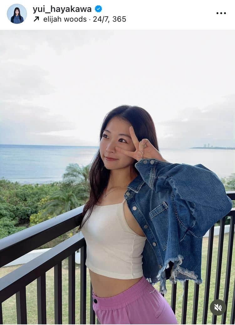 早川優衣さんのインスタグラム（＠yui_hayakawa）より
