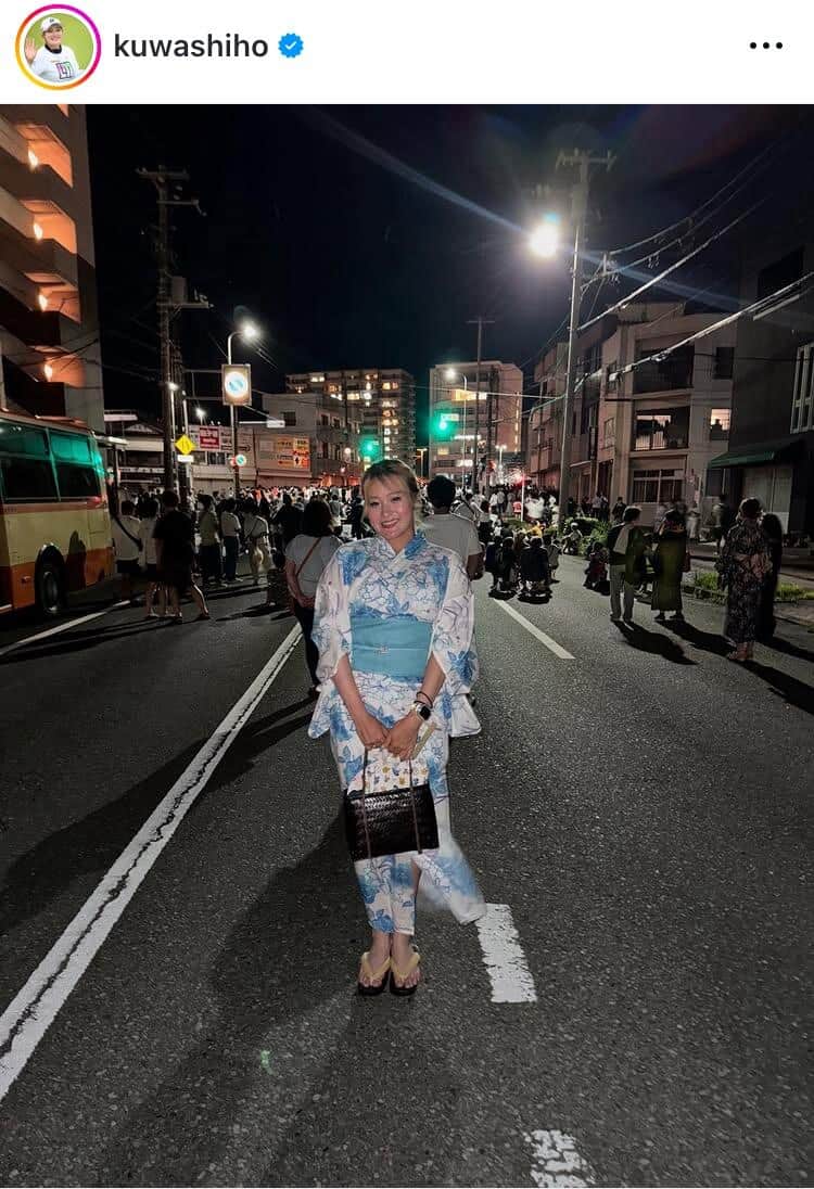 桑木志帆選手のインスタグラム（＠kuwashiho）より