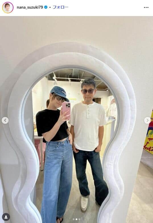 鈴木奈々さんのインスタグラム（＠nana_suzuki79）より