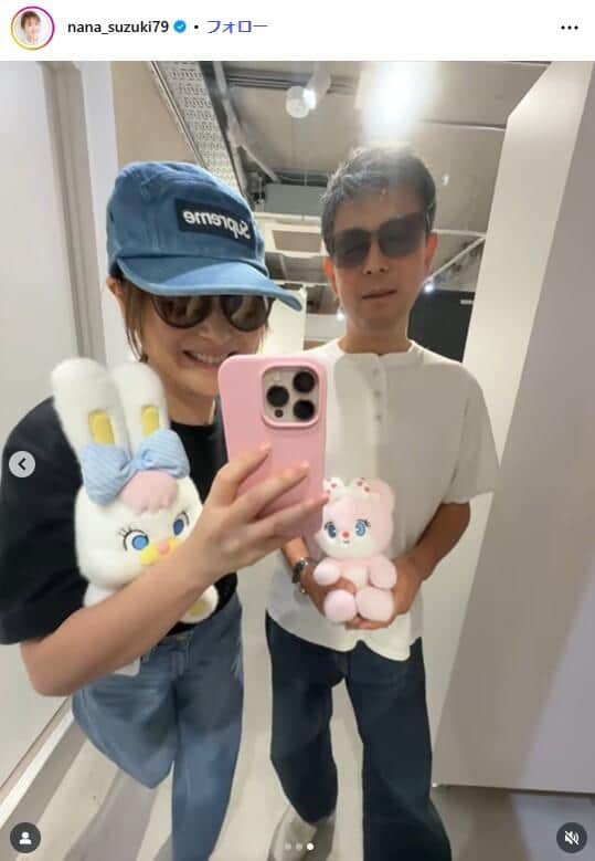 鈴木奈々さんのインスタグラム（＠nana_suzuki79）より