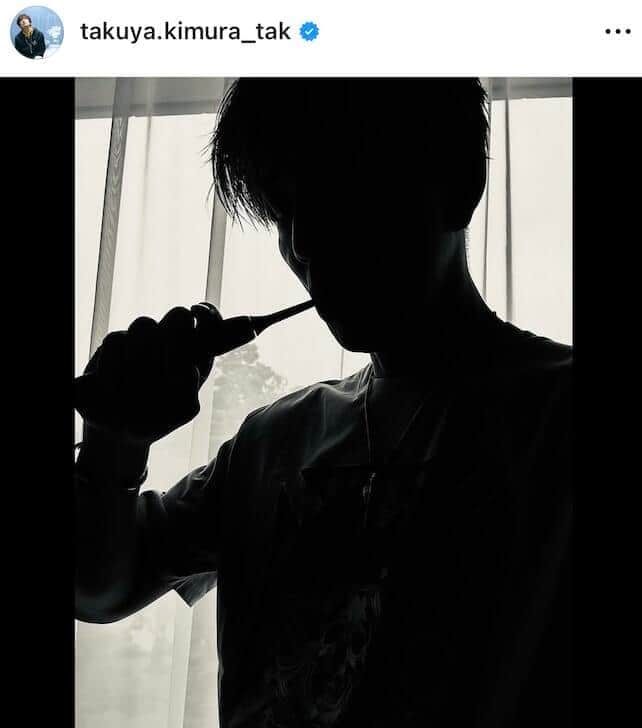 木村拓哉さんのインスタグラム（＠takuya.kimura_tak）より