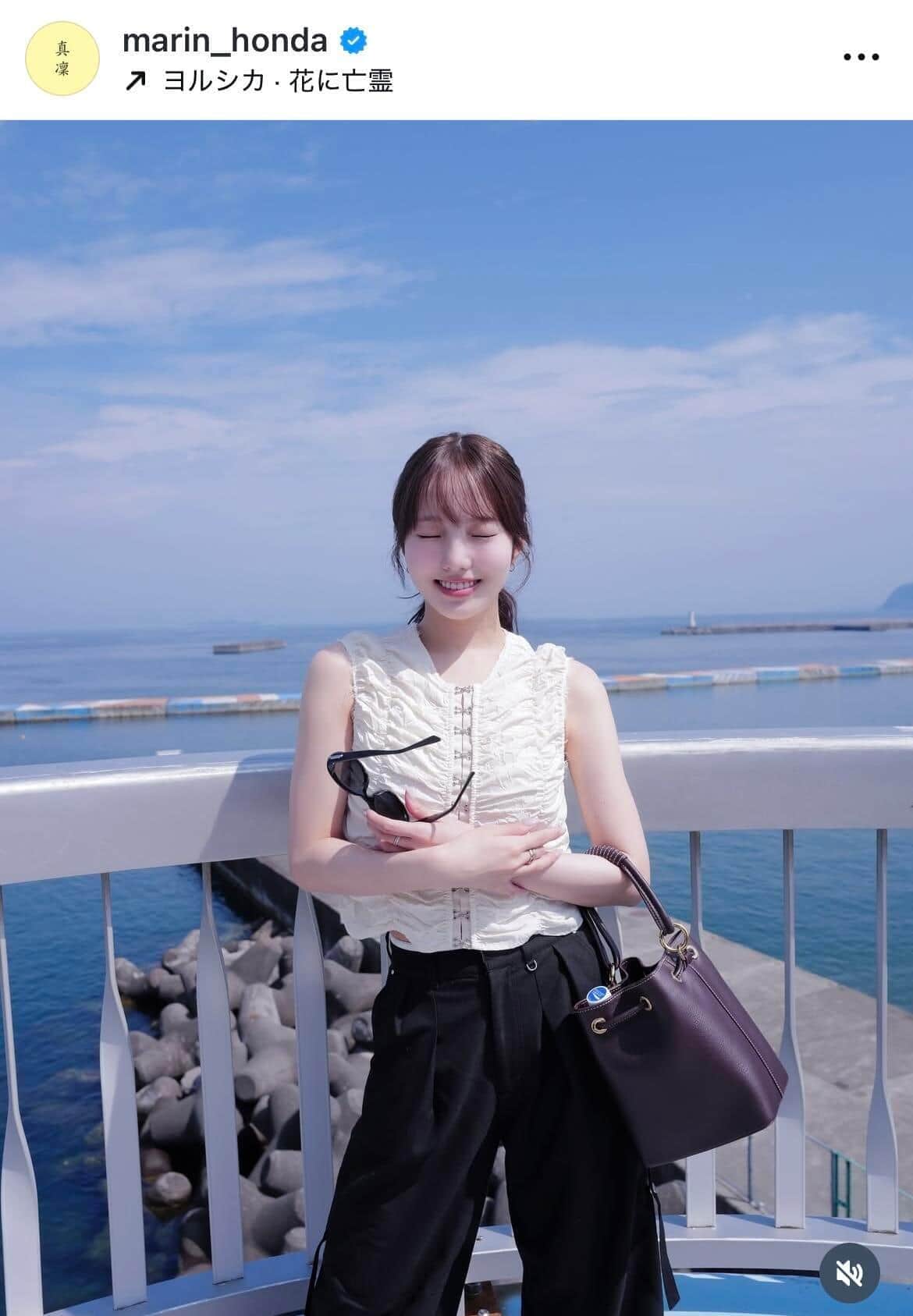 本田真凜さんのインスタグラム（＠marin_honda）より