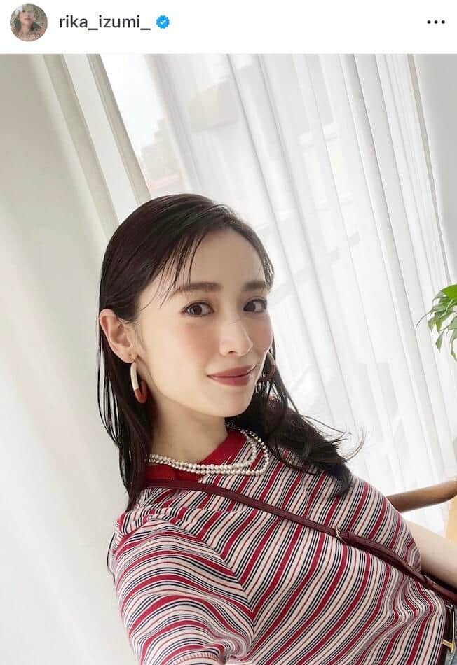 泉里香さんのインスタグラム（＠rika_izumi_）より