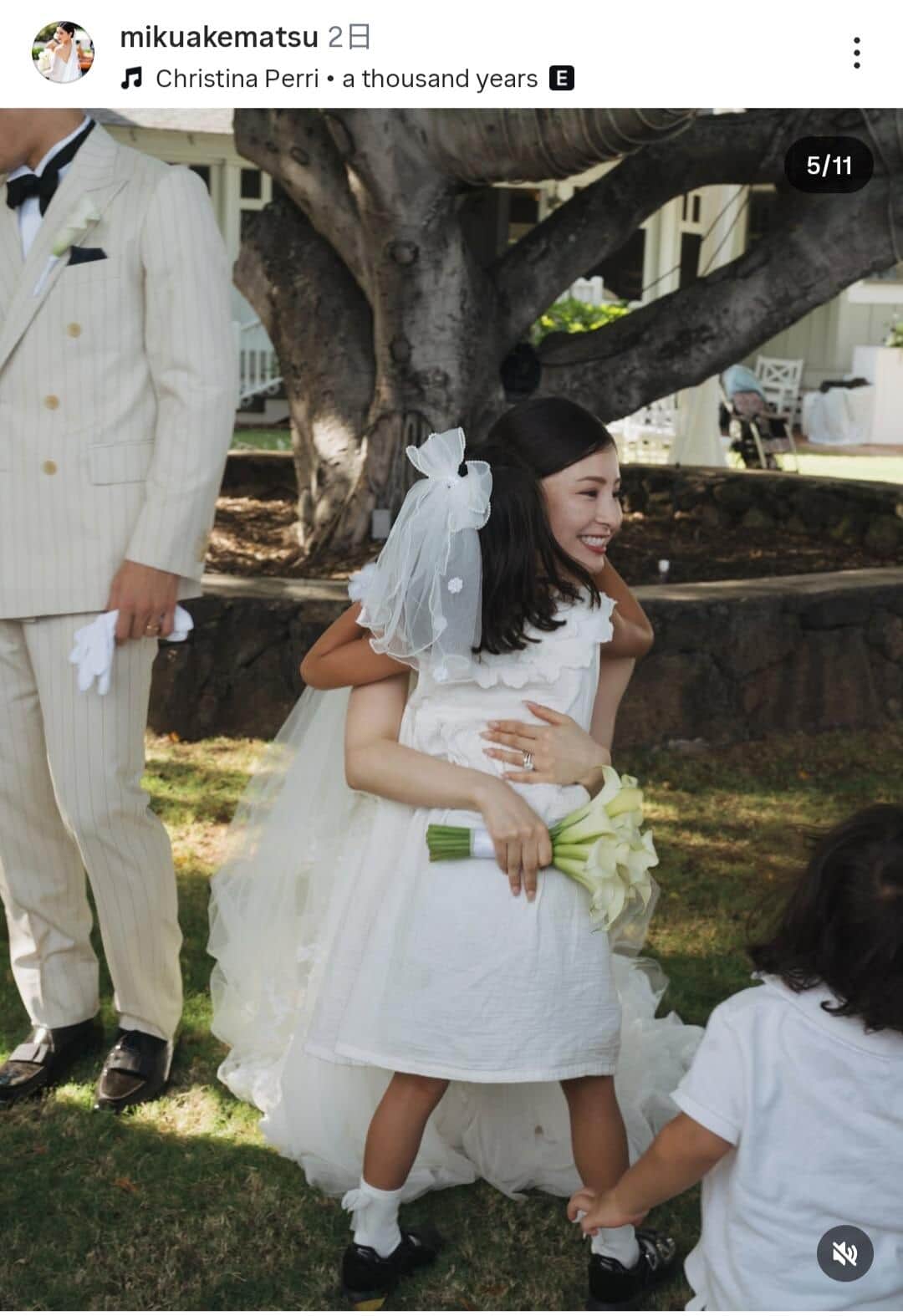 明松美玖さんのインスタグラム（＠mikuakematsu）より