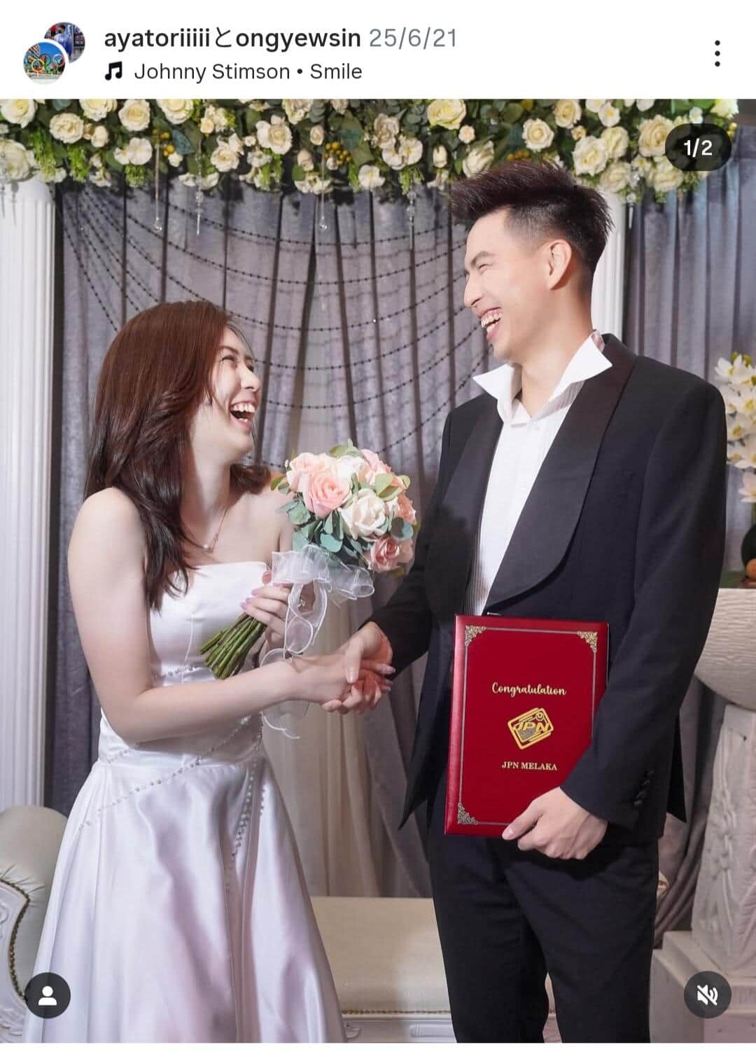 大堀彩さんのインスタグラム（＠ayatoriiiii）より