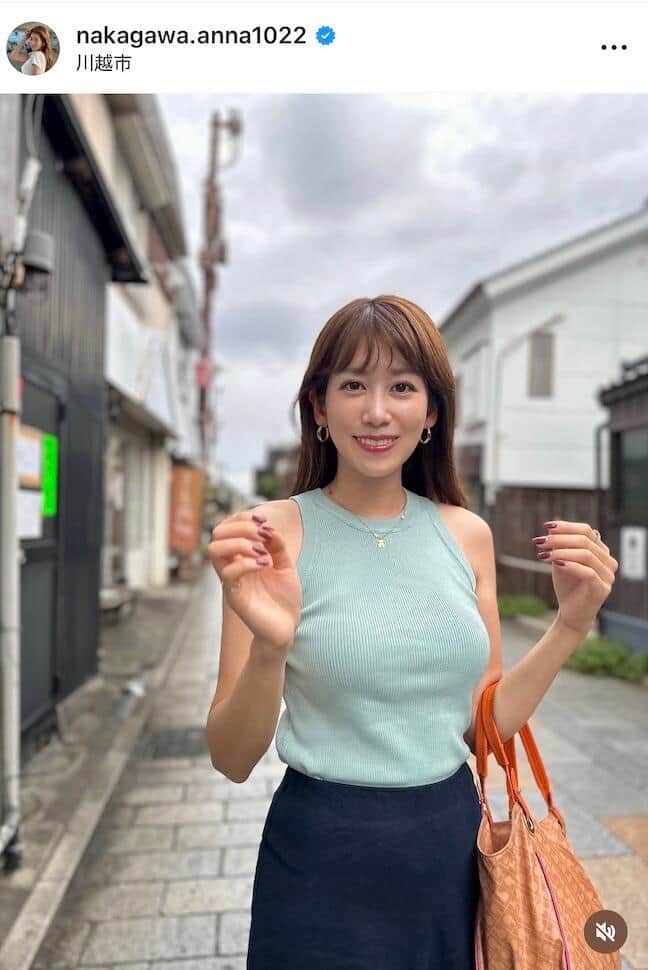 中川安奈さんのインスタグラム（＠nakagawa.anna1022）より