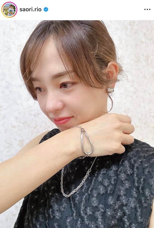 迫田さおりさんのインスタグラム（＠saori.rio）より