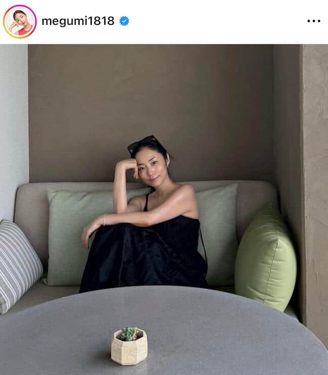 MEGUMIさんのインスタグラム（＠megumi1818）より