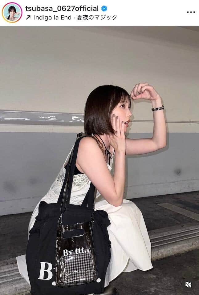 本田翼さんのインスタグラム（＠tsubasa_0627official）より