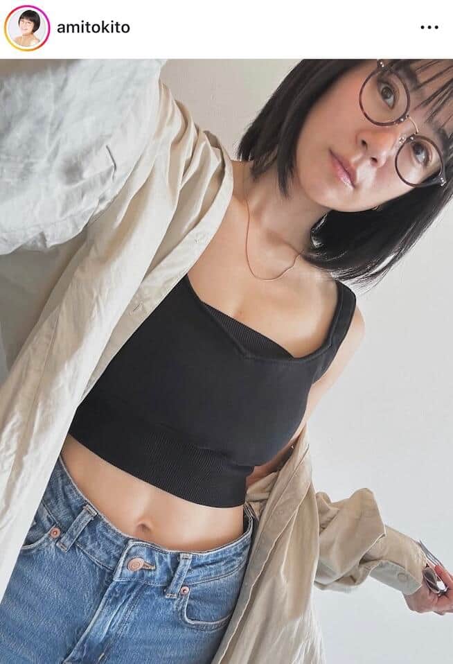 時東ぁみさんのインスタグラム（＠amitokito）より
