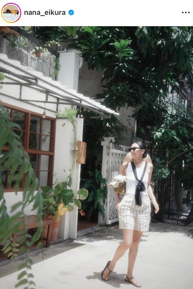 榮倉奈々さんのインスタグラム（＠nana_eikura）より