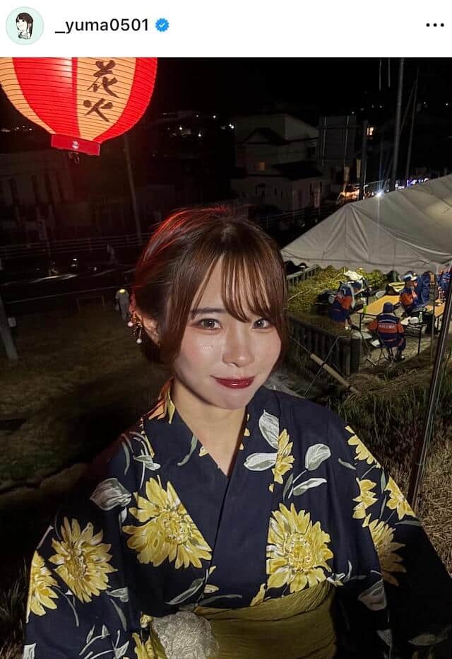 山本有真選手のインスタグラム（＠_yuma0501）より