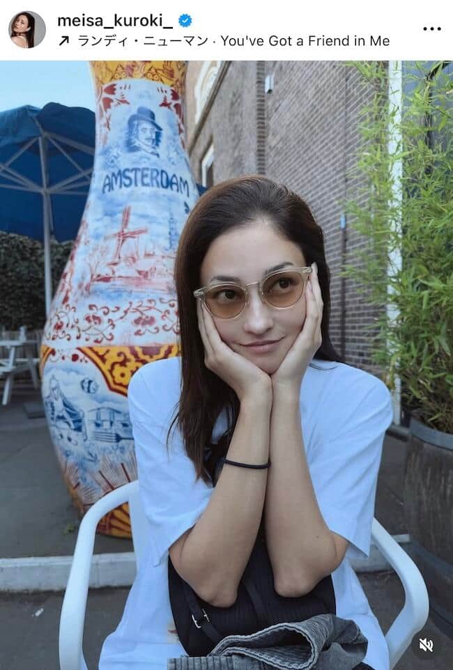 黒木メイサ37歳、肩出しキャミソール×ポニテ姿が最強　「20代にしか見えない」「めちゃかわいい」