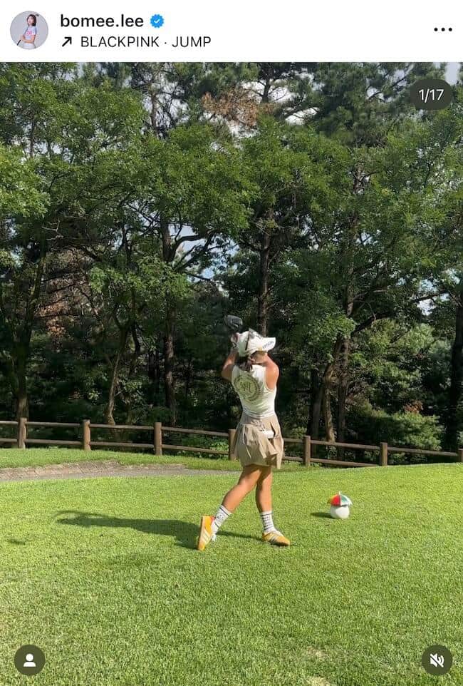 イ・ボミさんのインスタグラム（＠bomee.lee）より