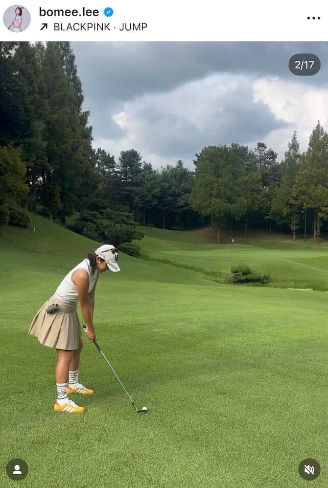 イ・ボミさんのインスタグラム（＠bomee.lee）より