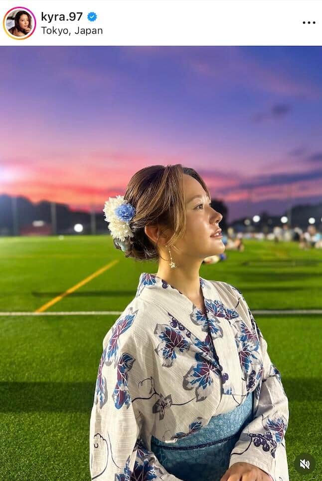 白波瀬海来さんのインスタグラム（＠kyra.97）より